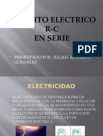 CIRCUITO ELECTRICO R-C EN SERIE