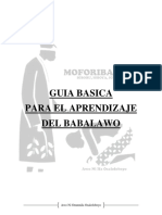Guia Basica para El Aprendizaje Del Babalawo... by Osalofobeyo PDF