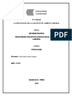 La Psicología de La Salud en El Ámbito Laboral