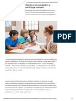 Cómo Mejorar La Relación Entre Maestro y Alumno - EDUCACIÓN 3.0 PDF