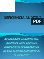Deficiencia Auditiva PDF