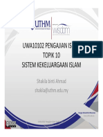 Topik 10 Sistem Kekeluargaan Islam