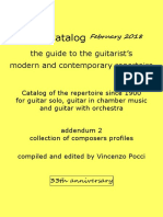 Pocci Catalog 33th February 2018 Composers Profiles PDF