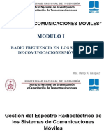 Modulo I Radio Frecuencia en Los Sistemas de Comunicaciones Móviles