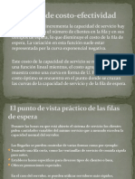 Costo-efectividad en sistemas de servicio: equilibrio entre capacidad y filas de espera