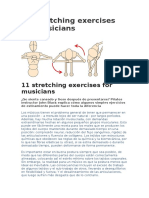 11 Stretching Exercises For Musicians