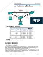 4.2.1.4 Lab - Configuring EtherChannel