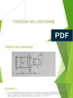 Torsion No Uniforme