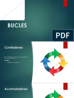 BUCLES Contadores y Acumuladores