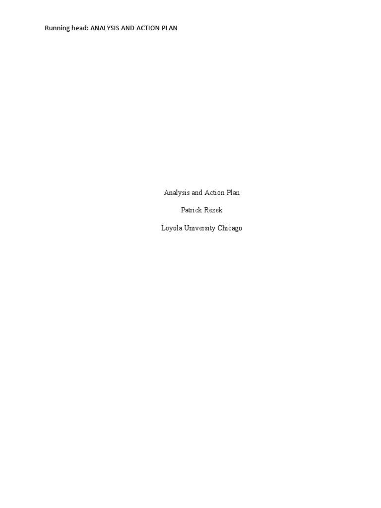 Action Plan and Analysis | PDF | Lifelong Learning | Community
