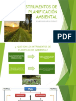 Exposicion Instrumentos de Planificación Ambiental