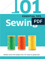 (101 Essential Tips) Dorling Kindersley - 101 Essential Tips - Sewing-DK Publishing (2015)