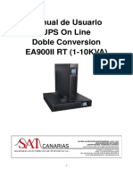 Manual Usuario Ups On Line Doble Conversion Ea900pro RT 1000-3000va 15 PDF