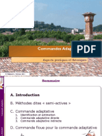 Commande Adaptative ENSAM 2011 PDF