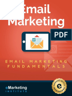 Email Marketing Course EMarketing Institute eBook 2018 Edition