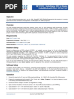 Objective: Ce195277 - Delta Sigma Adc in Single-Ended Mode With Psoc 3/psoc 5Lp