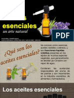 Presentación Los Aceites Esenciales