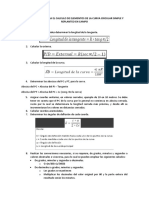 PROCEDIMIENTO CALCULO CURVA CIRCULAR SIMPLE Y REPLANTEO EN CAMPO v1