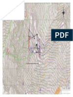 Minera Santa Elena/Gemcom Software: Plano Geologico-Estructural El Cerrado