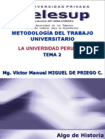 La Universidad Peruana.