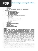 09_Vitaminas solúveis em água para o gado leiteiro