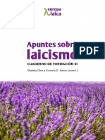 Europa Laica - III Cuaderno de Formación: Laicismo Feminismo