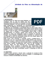 Avaliação Da Efetividade Da Fibra Na Alimentação de Gado