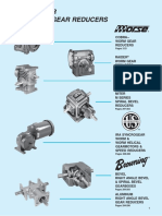 Worm Gear and Bevel Gear Reducers: Pages 2-23