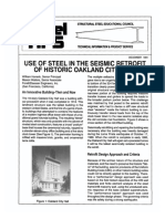 1994 - 12 Use of Steel in The Seismic Retrofit of Historic Oakland City Hall