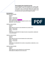 Procedimientos de Consulta para Los Reportes