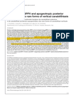 Anterior Canal BPPV and Apogeotropic Posterior