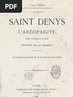 Vidieu Auguste SAINT DENYS L'AREOPAGITE Evèque D'athènes Et de Paris Patron de La France Paris 1889