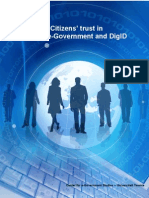 Citizens' Trust in Dutch Government and DigD