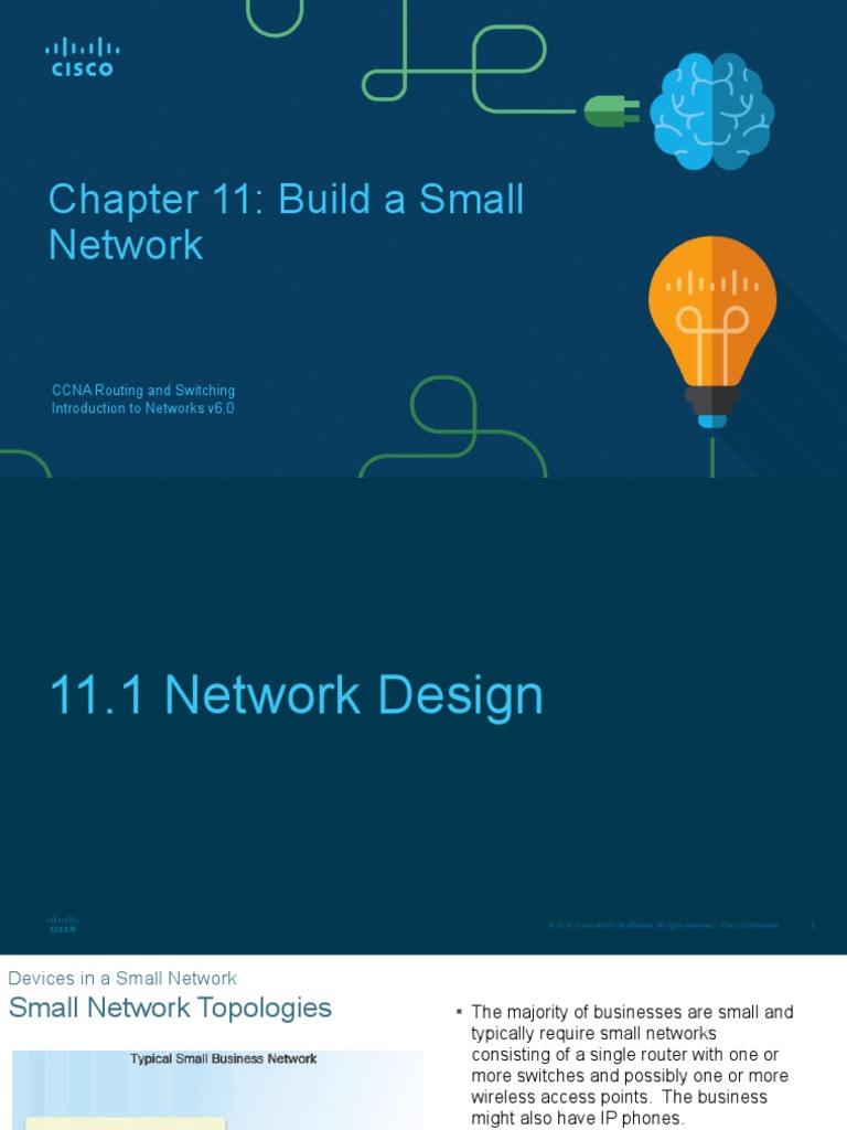 Chapter 11: Build A Small Network: CCNA Routing and Switching ...