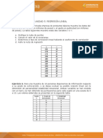 Actividad 7 Taller de Regresión y Correlación Lineal