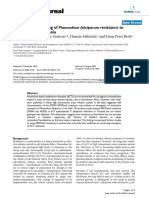Malaria Journal: Molecular Monitoring of Plasmodium Falciparum Resistance To Artemisinin in Tanzania
