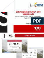 Presentacion - SIVIGILA - 2018 Mesa de Ayuda