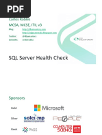 SQL - Server - Health - Check Sample