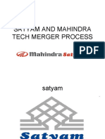 Satyam and Mahindra Tech Merger Process