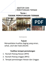 Industri Peternakan (Abatoar)