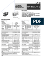 Ha-Relays: Cost Saving Subminiature PC Board Relays