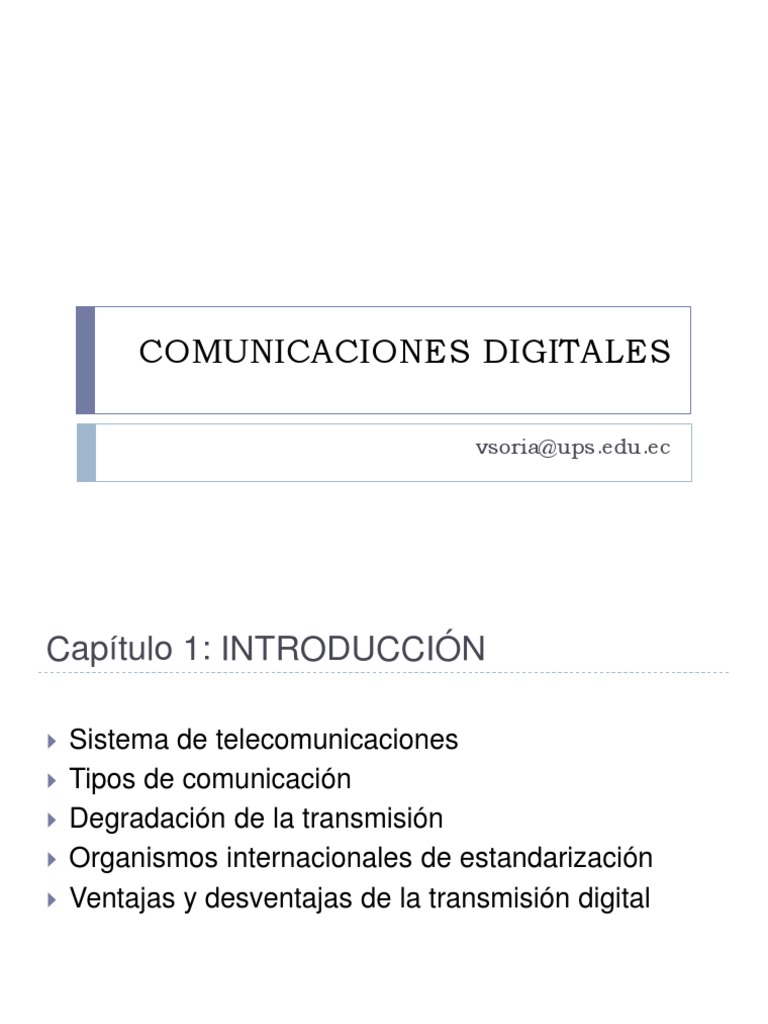 1 Fundamentos de Los Sistemas de Telecomunicaciones 1 | PDF | Señal ...