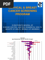 Download Cervical  Breast Cancer Screening Program by Indonesian Journal of Cancer SN45504027 doc pdf