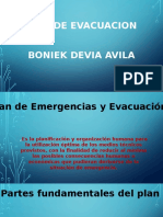 Plan de Evacuacion BONIEK