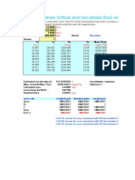 Sizing of Relief Valves (Critical and Two-Phase Flow) With Isentropic Nozzle Model (HEM)