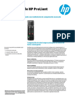 Ficha Tecnica Servidor Blade HP - Bl460c PDF