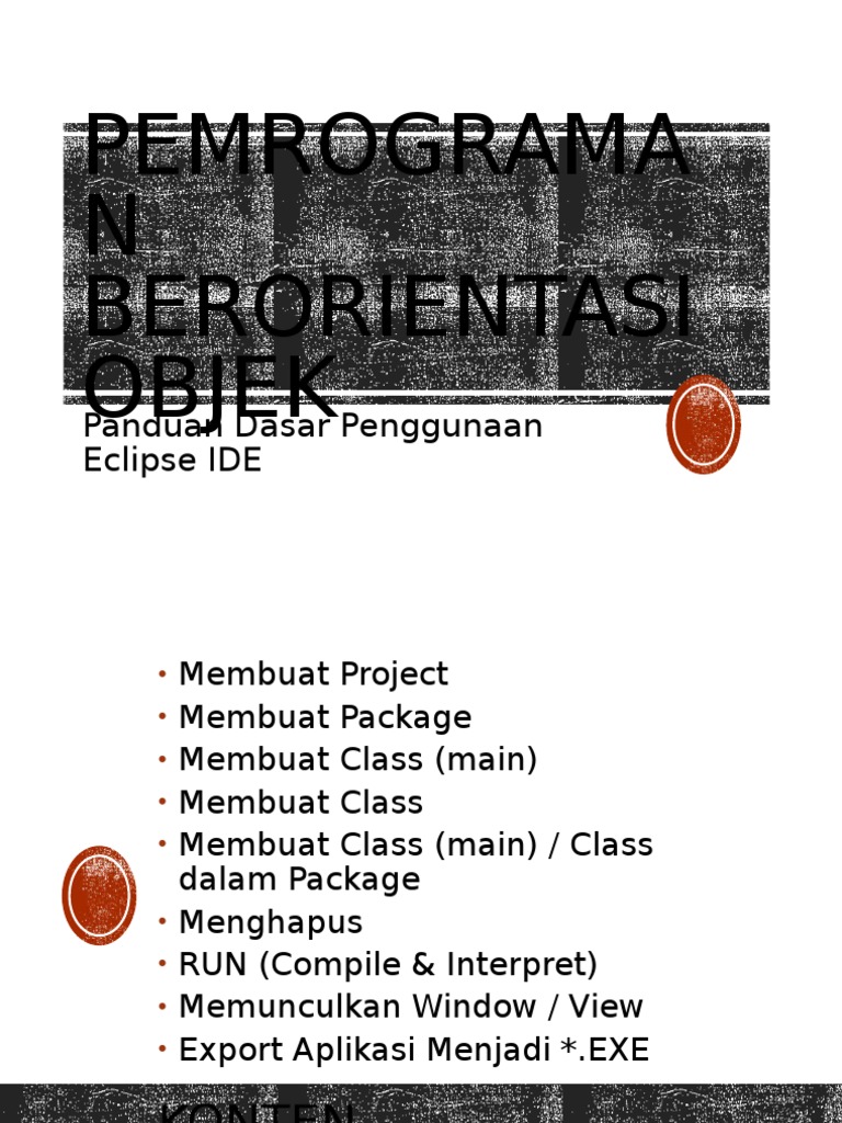 Panduan Dasar Penggunaan Eclipse IDE | PDF | Seni | Komputer
