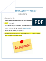 Mandatory Activity 7 - Week 4 Jose Romero