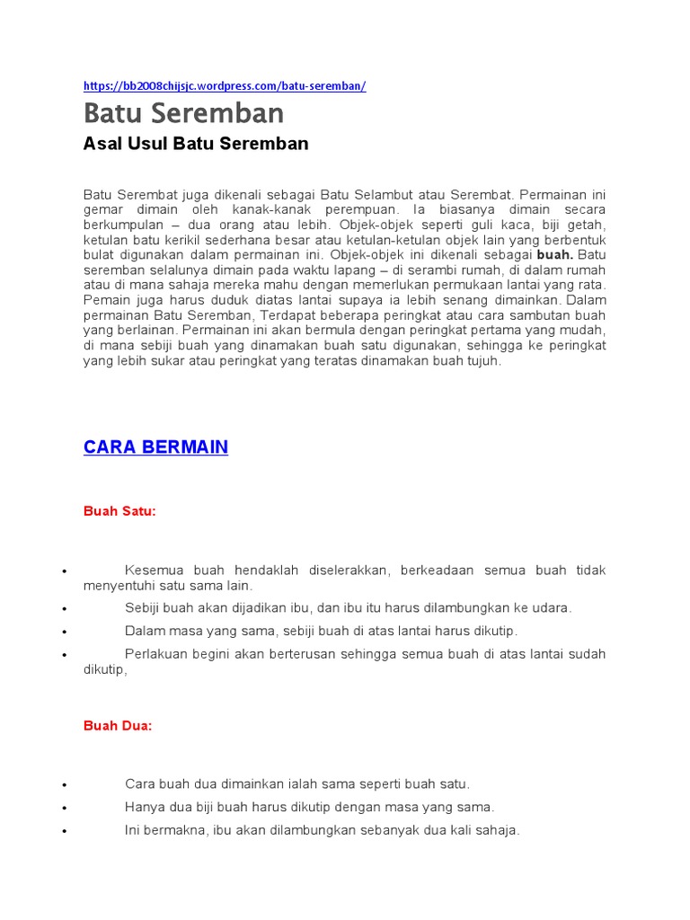 1 Assingment Batu Seremban  PDF