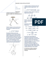 Problemas Fundamentales Sobre Vectores de Fuerzas PDF